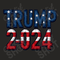 Funny Trump Scorecard 2 024 Ladies Fitted T-shirt | Artistshot