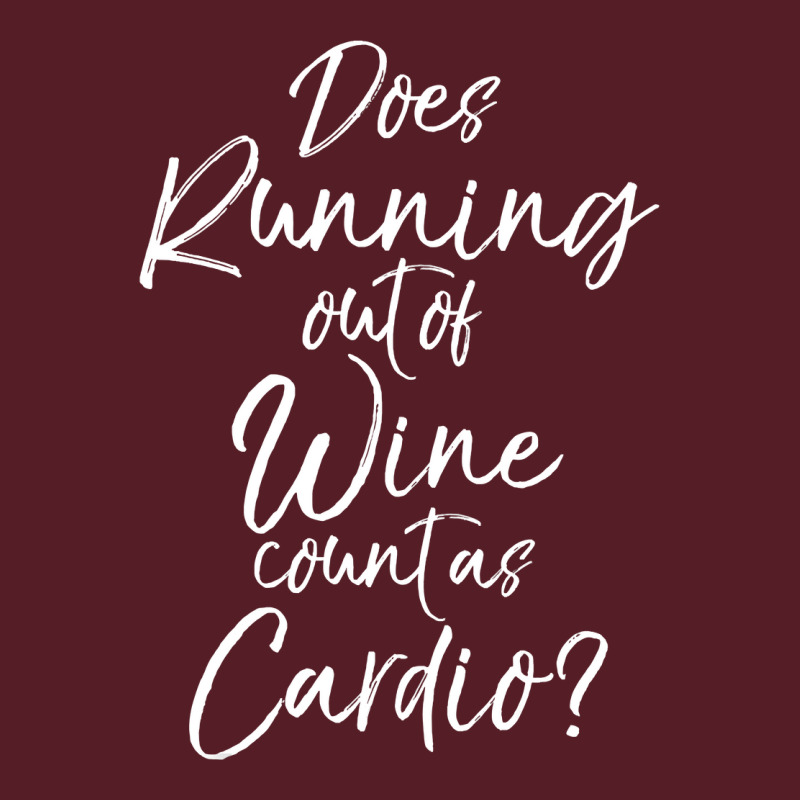 Funny Runner Gift Does Running Out Of Wine Count As Cardio Retro Trucker Cap by WZ90 | Artistshot