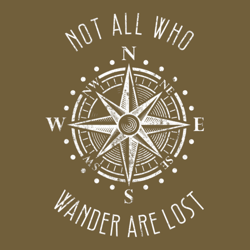 Not All Who Wander Are Los Compass Travel Gypsy Tees Retro Trucker Cap | Artistshot