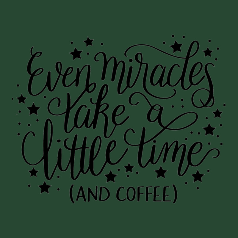 Even Miracles Take A Little Time( And Coffee)  Active Retro Trucker Cap by SUMMARMURRASS | Artistshot