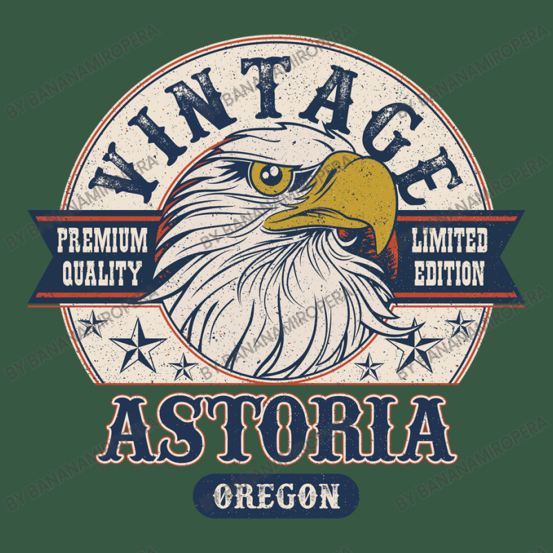 Retro Bald Eagle Astoria Oregon Vintage Limited Edition Retro Trucker Cap by Bananamiropera | Artistshot