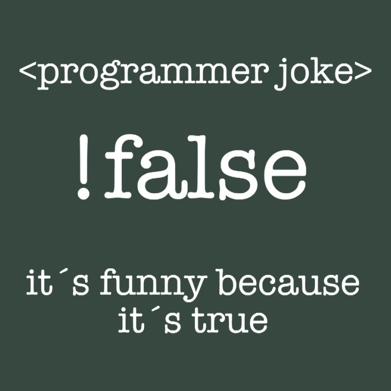 Programmer - !false Its Funny Because Its True Seamless Cap by fenderbendable | Artistshot