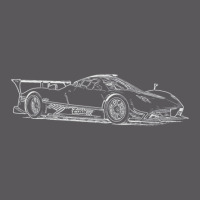 Pagani Zonda R Supercar Racing Wireframe White Seamless Cap | Artistshot