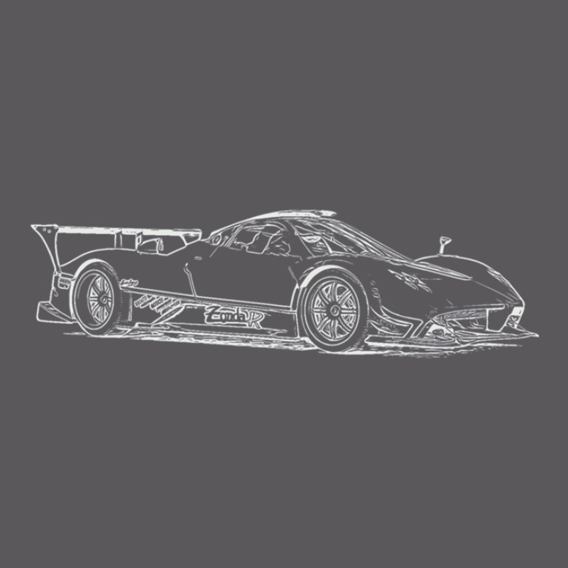 Pagani Zonda R Supercar Racing Wireframe White Seamless Cap by ThomasAndruska | Artistshot