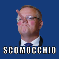 Scott Morrison Scomocchio Funny Trending Politician Face Foam Snapback Hat | Artistshot