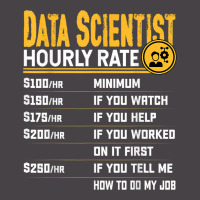 Data Scientist Hourly Rate   Funny Data Analytics 5 Panel Snapback Cap | Artistshot