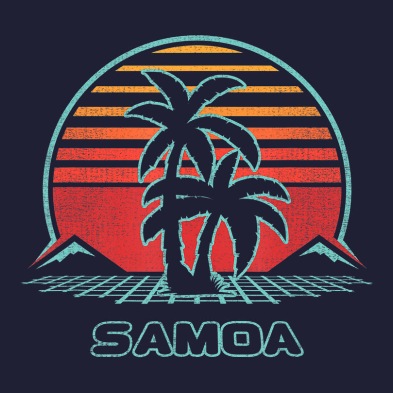 Samoa Retro Vintage 80s Style 5 panel snapback cap by Kosdapen517 | Artistshot