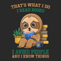 I Read Books I Avoid People And I Know Things, Reading Sloth Toddler T-shirt | Artistshot