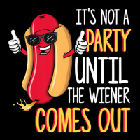 It's Not A Party Until The Wiener Comes Out Hot Dog 5 Panel Snapback Cap | Artistshot