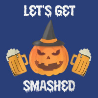 Halloween Pumpkin Let's Get Smashed Beer T Shirt Pa Trucker Cap | Artistshot