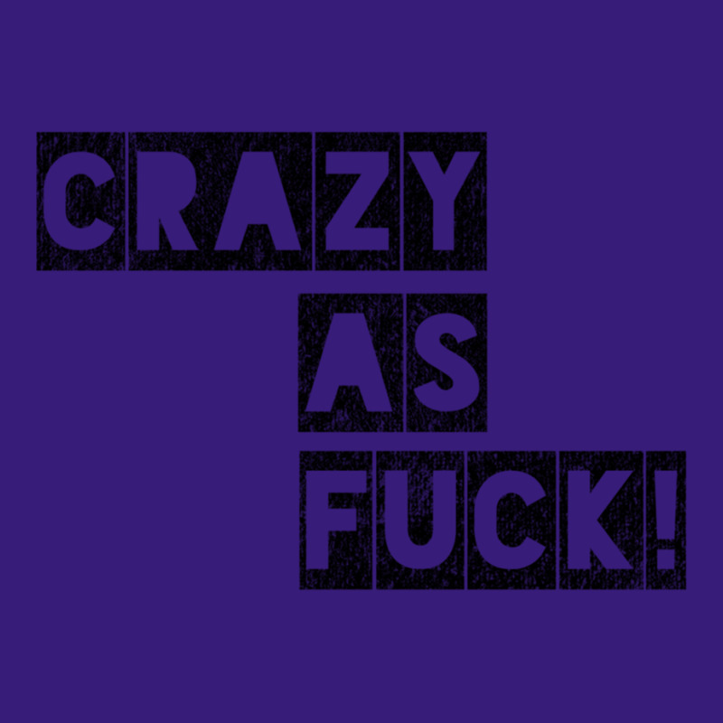 Crazy As Fuck! Pa Trucker Cap by cm-arts | Artistshot