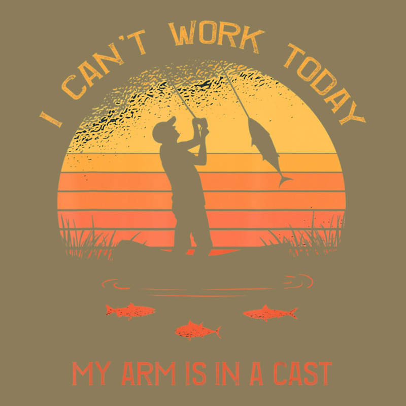 Fisherman, I Can't Work Today My Arm In A Cast Fishing Pa Trucker Cap | Artistshot