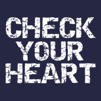 Christian Discipleship Saying Distressed Check Your Heart-6eyrm Pa Trucker Cap | Artistshot