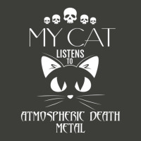 My Cat Listens To Atmospheric Death Metal 1 Pa Trucker Cap | Artistshot