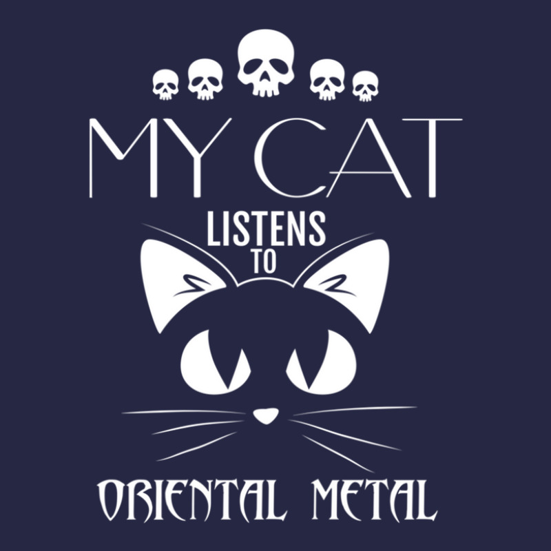 My Cat Listens To Oriental Metal Tee Pa Trucker Cap | Artistshot