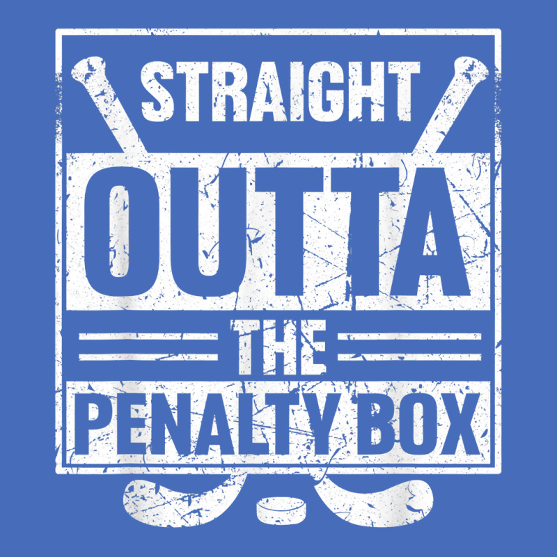 Stright Outta The Penalty Box Ice Hockey Hockey Ice Hockey T Shirt Fashion Visor by voigterannen | Artistshot