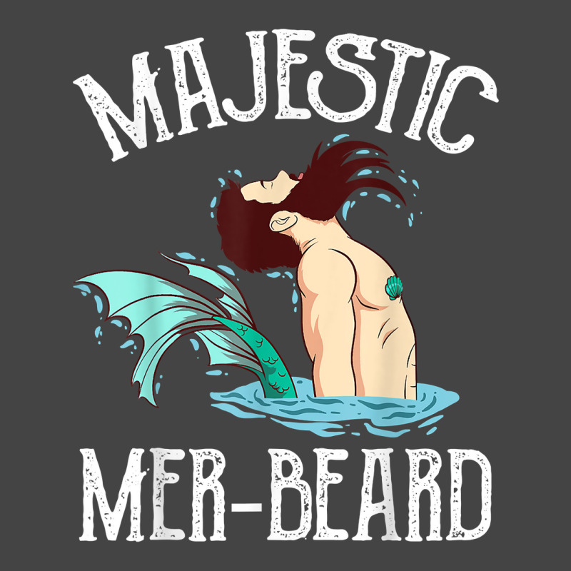 Majestic Mer-beard Funny Merman Manly Merman Fashion Visor | Artistshot