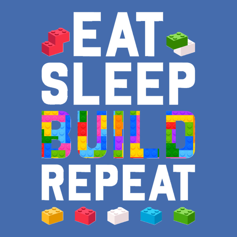 Master Builder Eat Sleep Build Repeat Building Blocks Bricks Sweatshir Fashion Visor | Artistshot