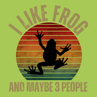 I Like Frog And Maybe 3 People T  Shirt I L I K E F R O G A N D M A Y Fashion Visor | Artistshot