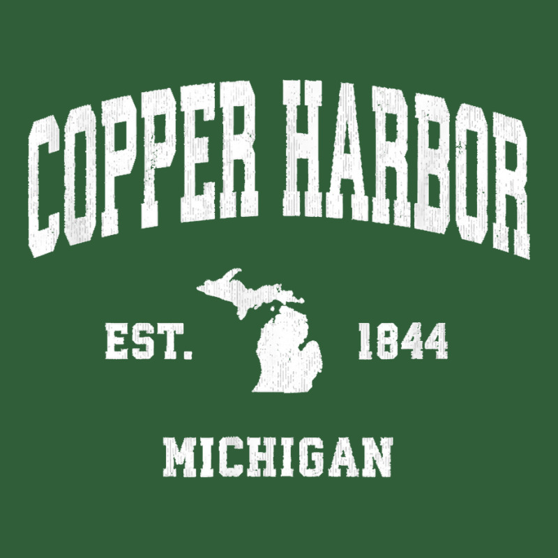 Copper Harbor Michigan Mi Vintage Athletic Sports Design T Shirt Nike Dri-fit Cap | Artistshot