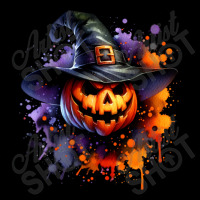 Halloween Witch Pumpkin Metal Print Square | Artistshot