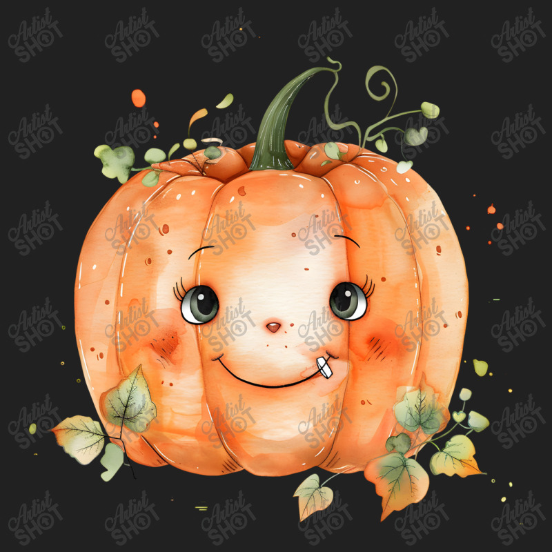 Pumpkin Cute Halloween Day Party Basic T-shirt by risedesignid | Artistshot