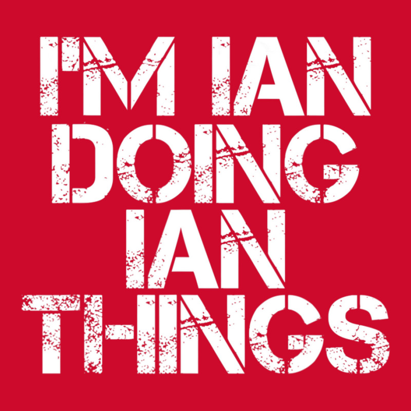 I'm Ian Doing Ian Things Christmas Retro Trucker Cap by cm-arts | Artistshot