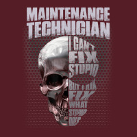 Mens Maintenance Technician I Can't Fix Stupid Retro Trucker Cap | Artistshot