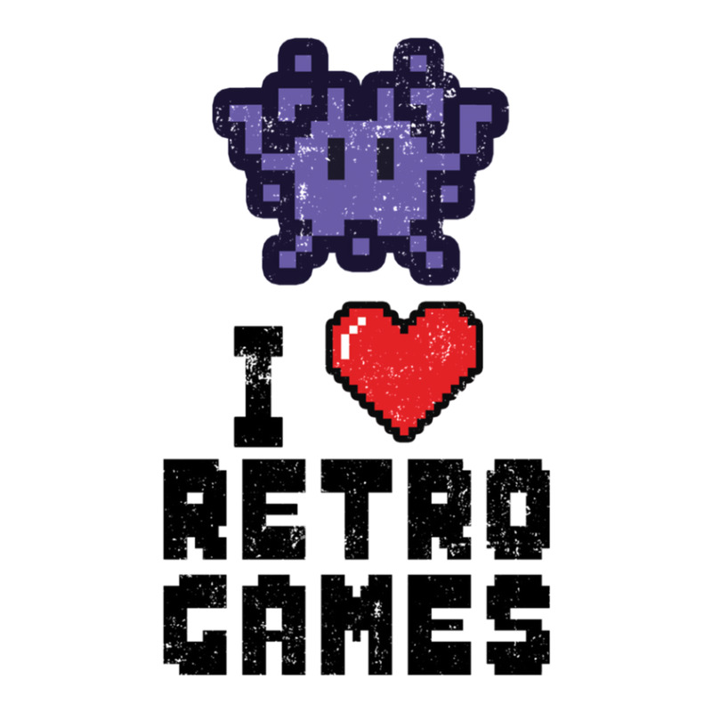 I Love Retro Games Arcade Gamer 1 Seamless Cap by SteveHunter | Artistshot