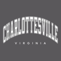 Charlottesville Virginia Va Varsity Style White Text Tank Top Seamless Cap | Artistshot