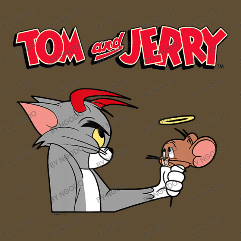 Tom And Jerry Devil And Angel Humor Poster Seamless Cap by ngodo | Artistshot