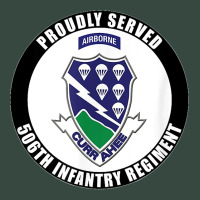 Proudly Served 506th Infantry Regiment Airborne Army Veteran Seamless Cap | Artistshot