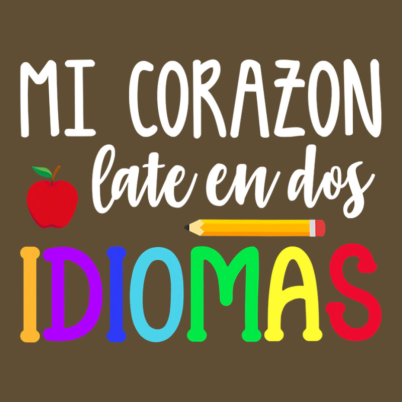 Mi Corazon Late En Dos Idiomas Bilingual Seamless Cap by cm-arts | Artistshot