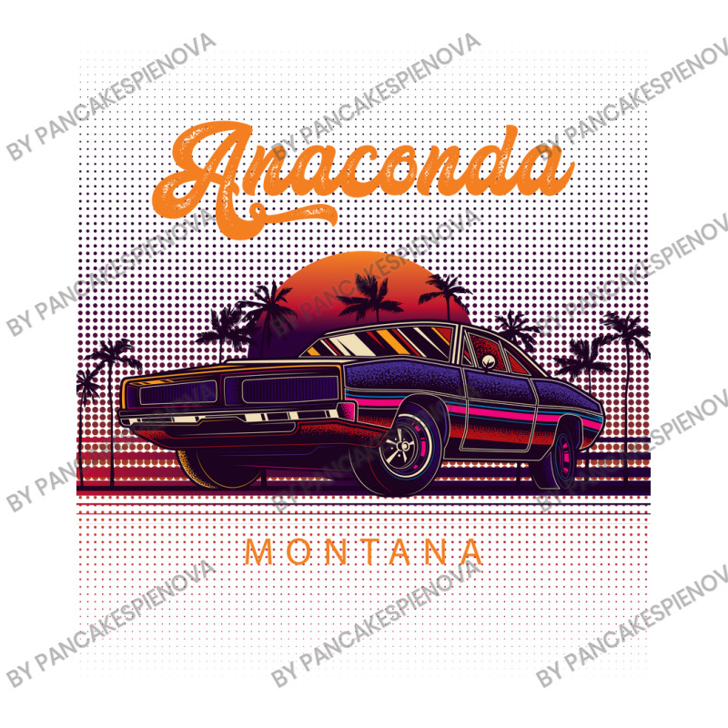 Anaconda Montana Retro Vintage 80s 90s Muscle Cars Retrowave Aesthetic Seamless Cap by pancakespienova | Artistshot