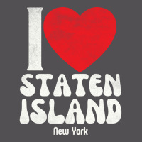 I Love Staten Island Lovers Retro Distressed Pullover Hoodie Yupoong Trucker Cap | Artistshot