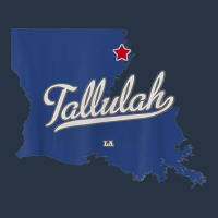 Tallulah Louisiana La Map T Shirt Yupoong Trucker Cap | Artistshot