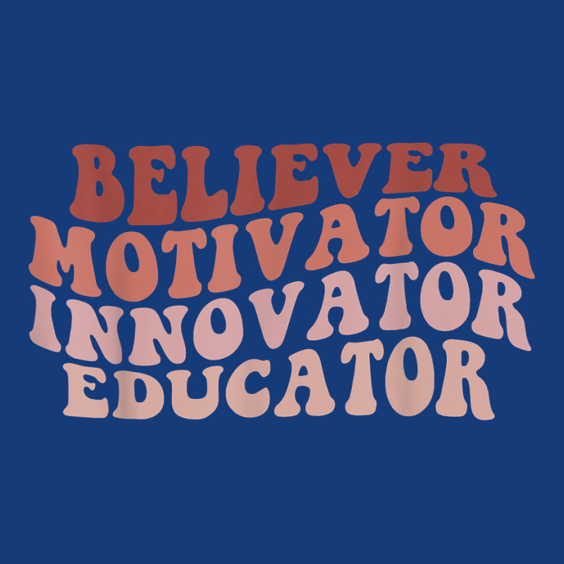 Believer Motivator Innovator Educator Teacher Women Gift Foam Snapback hat by JonathonBarringer | Artistshot