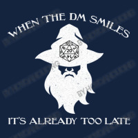 When The Dm Smiles Dungeons Rpg Wizard Dice Dragons Foam Snapback Hat | Artistshot