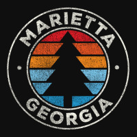 Marietta Georgia Ga Vintage Graphic Retro 70s Long Sleeve T Shirt Foam Snapback Hat | Artistshot