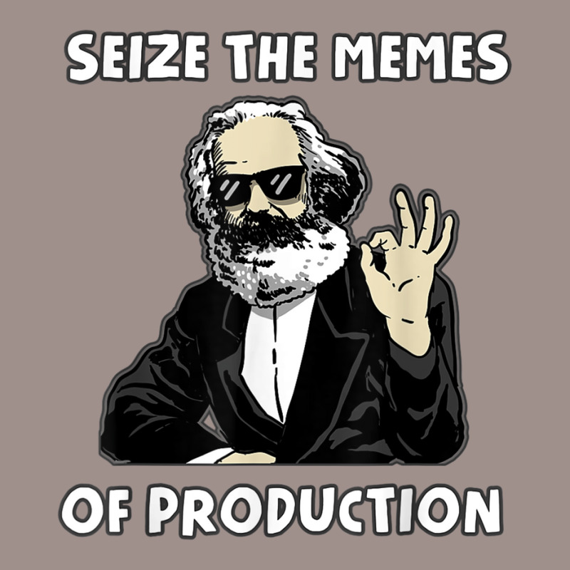 Seize The Memes Of Production Funny Karl Marx Communist Meme 5 panel snapback cap by xodagahewe | Artistshot