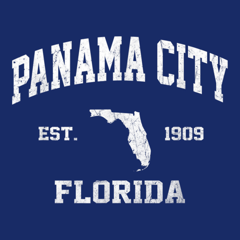 Panama City Florida Fl Vintage State Athletic Style T Shirt 5 panel snapback cap by cm-arts | Artistshot