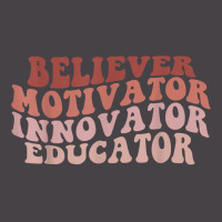 Believer Motivator Innovator Educator Teacher Women Gift 5 Panel Snapback Cap | Artistshot