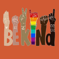 Be Kind Rainbow Shirt Be Kind Sign Language Shirt Be Kind Shirt Lgbt S Pa Trucker Cap | Artistshot