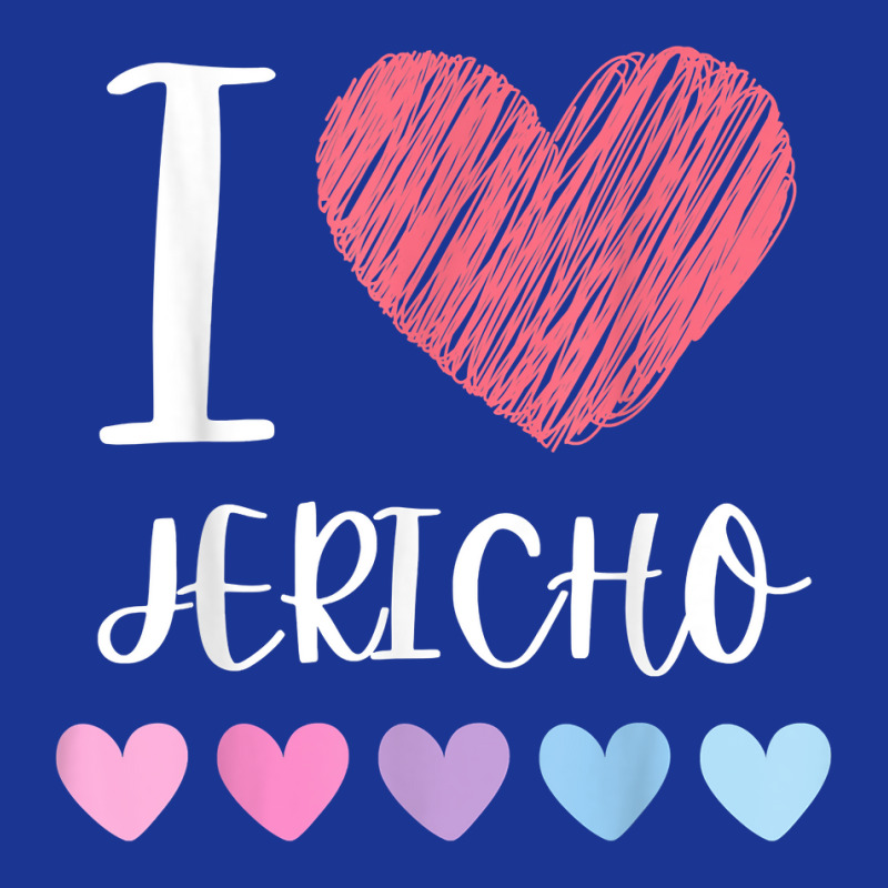 I Love Jericho Personalized Name Cool Birthday Party T Shirt Pa Trucker Cap by alyshasur9x | Artistshot