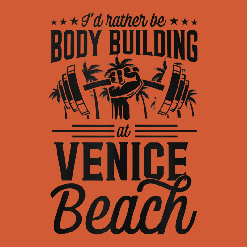 I'd Rather Be Body Building At Venice Weight Lifting Tank Top Pa Trucker Cap | Artistshot