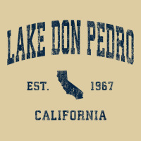 Lake Don Pedro California Ca Vintage Athletic Navy Sports De Fashion Visor | Artistshot