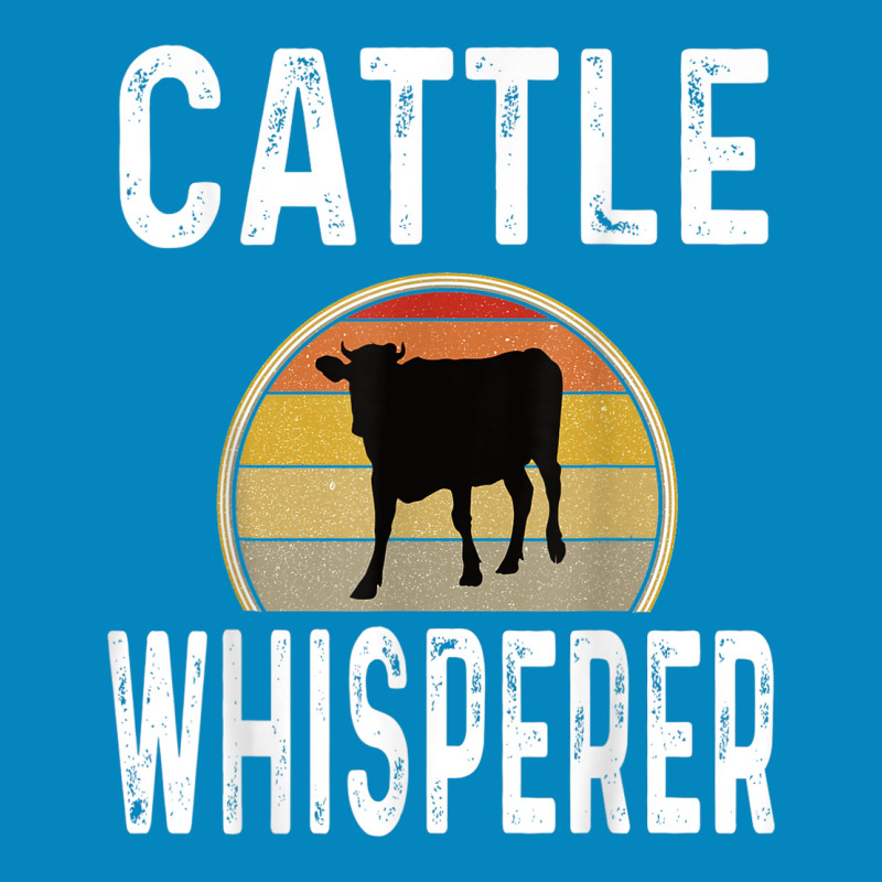 Funny Cattle Whisperer Dairy Farmer Farming Retro Cowboy Fashion Visor | Artistshot