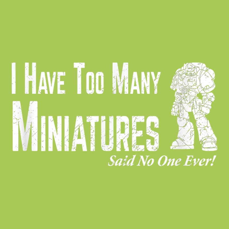 Wargaming Too Many Miniature Funny Wargamer Gift T Shirt Fashion Visor by cm-arts | Artistshot