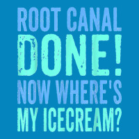 Root Canal Done Now Where's My Icecream Funny Dentist Dental Fashion Visor | Artistshot