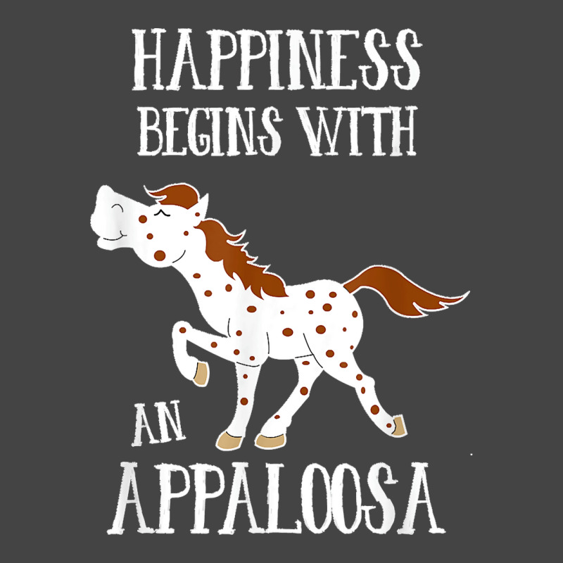 Happiness Begins With An Appaloosa Red Roan Horse Fashion Visor | Artistshot